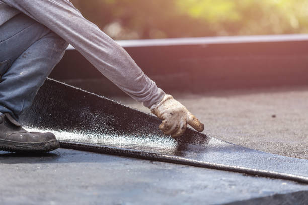 Professional Interior Drainage System technician working in Oakhurst, NJ